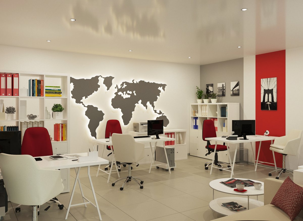 Стильный офис турагентства