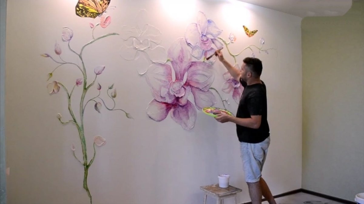 Рисунки на стену