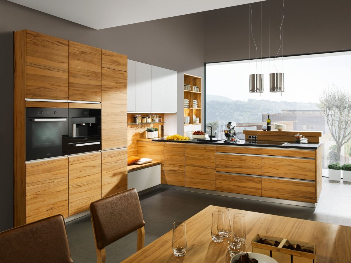 Зеленая кухня в современном стиле