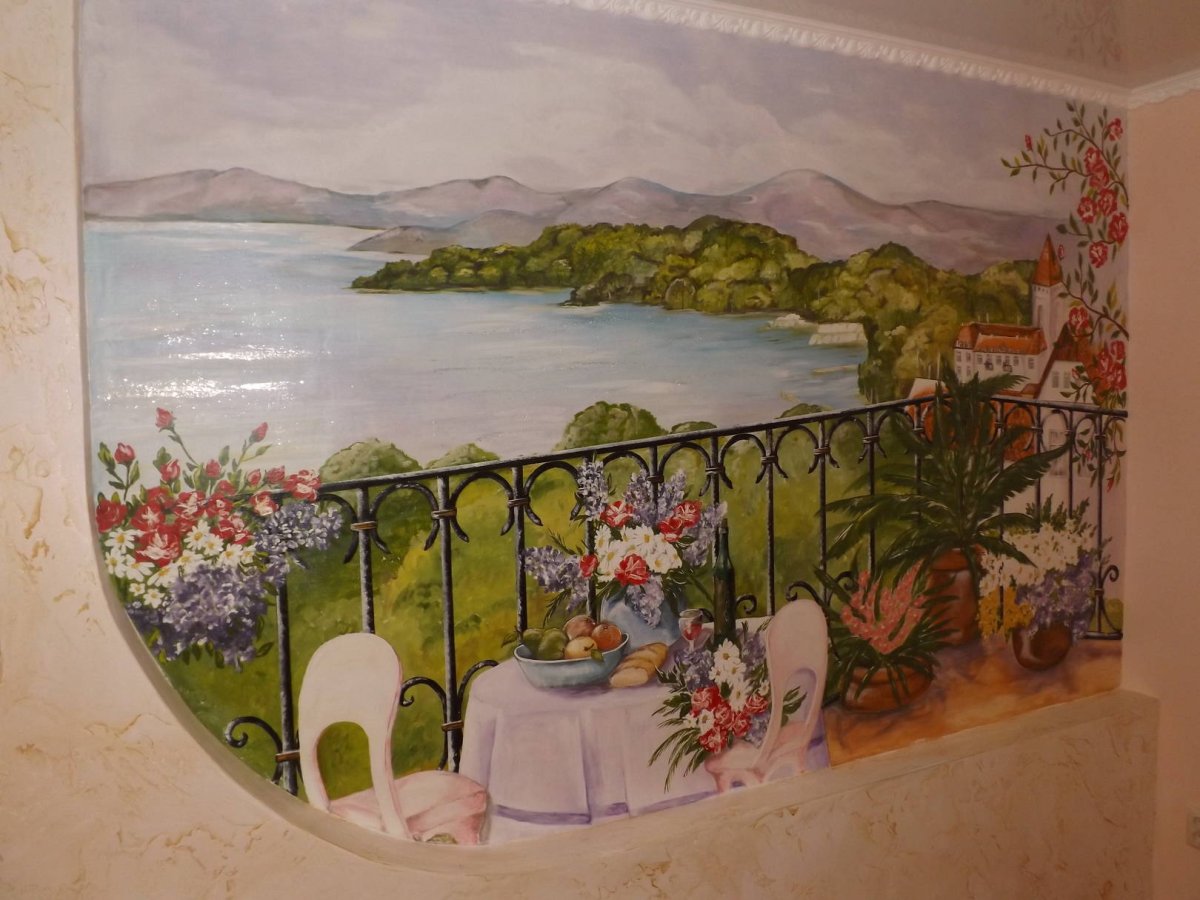 Рисование на стенах