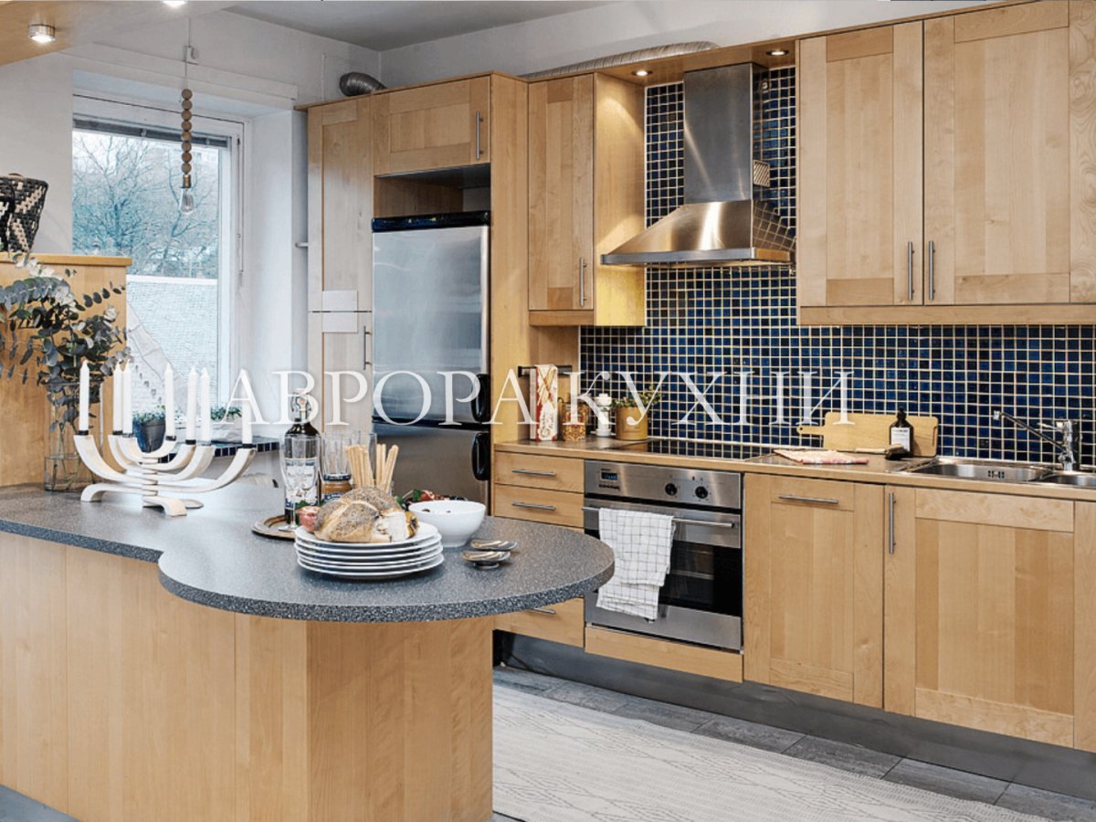 Кухонный гарнитур в скандинавском стиле