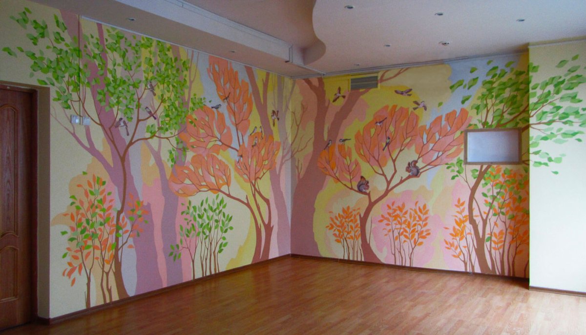 Роспись стен