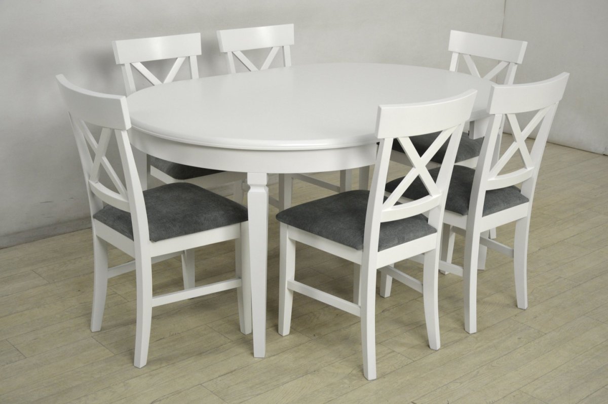 Стол икеа белый кухонный круглый раздвижной