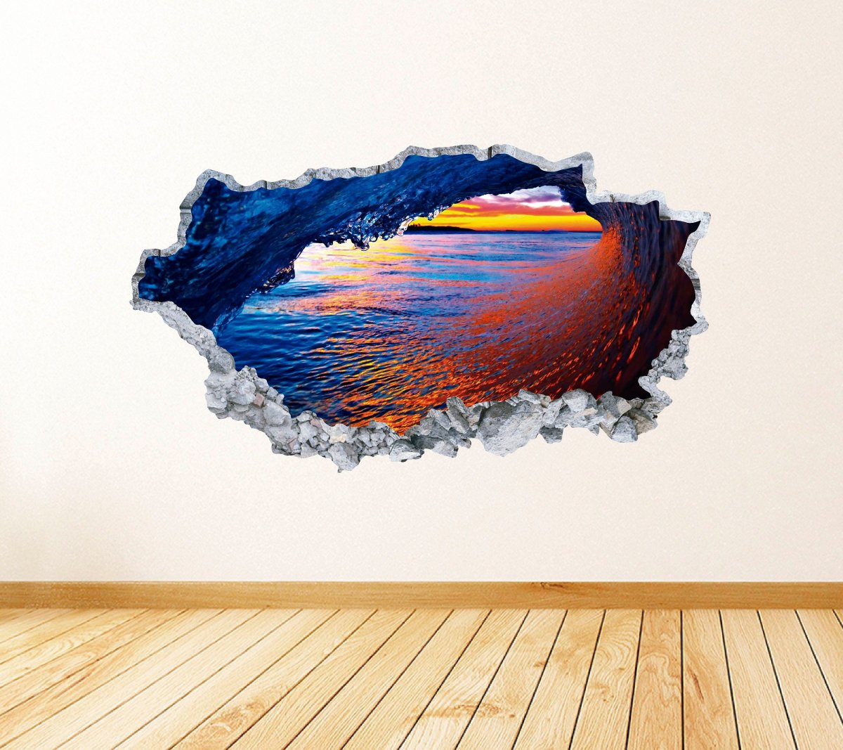 Объемная волна картина