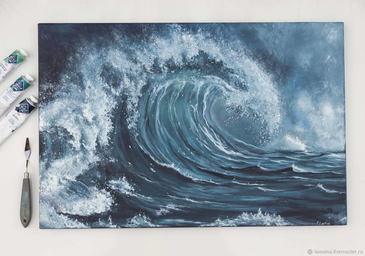 Волна краски