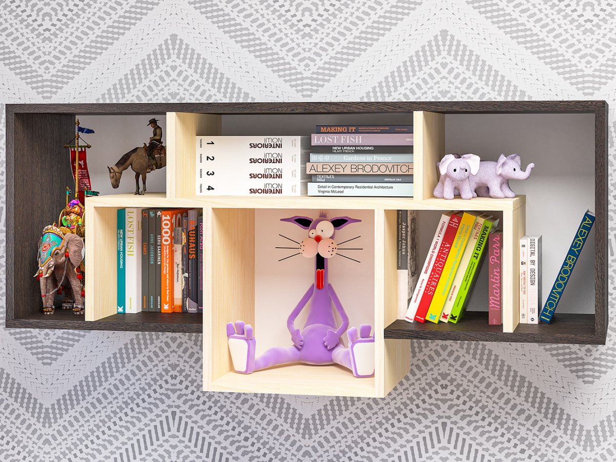 Полки настенные многоярусные