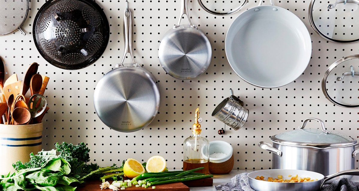 Советские обои на кухне