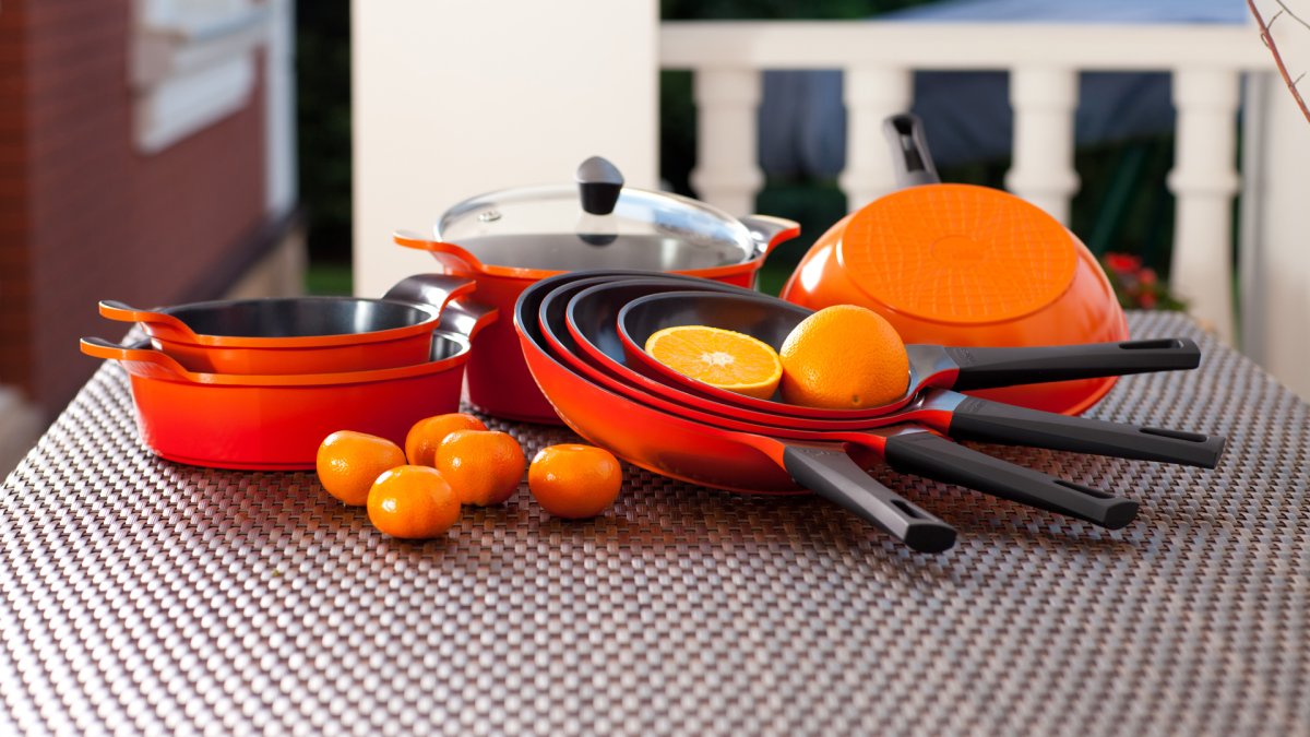 Vitesse посуда оранжевая