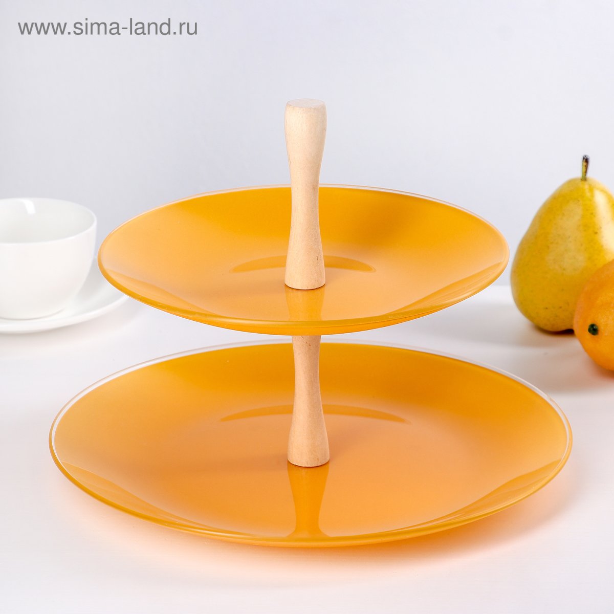 Оранжевая посуда для кухни