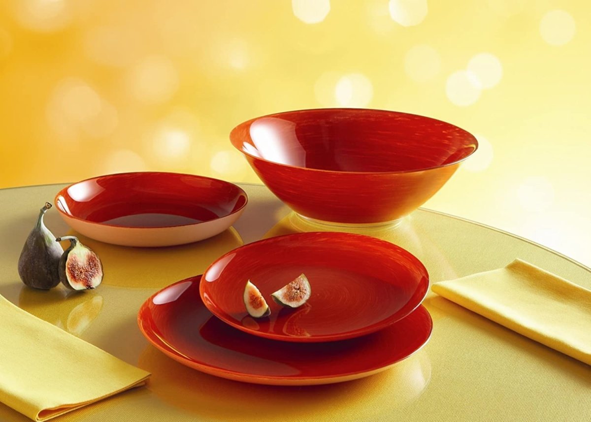 Желтая керамическая посуда