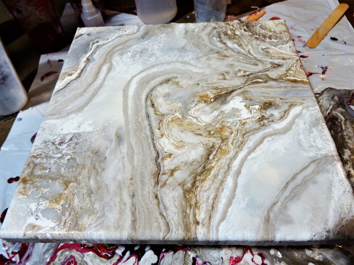 Мрамор Calacatta Gold слэб