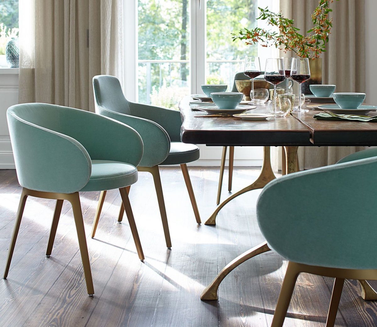 Стул dc815 бирюза