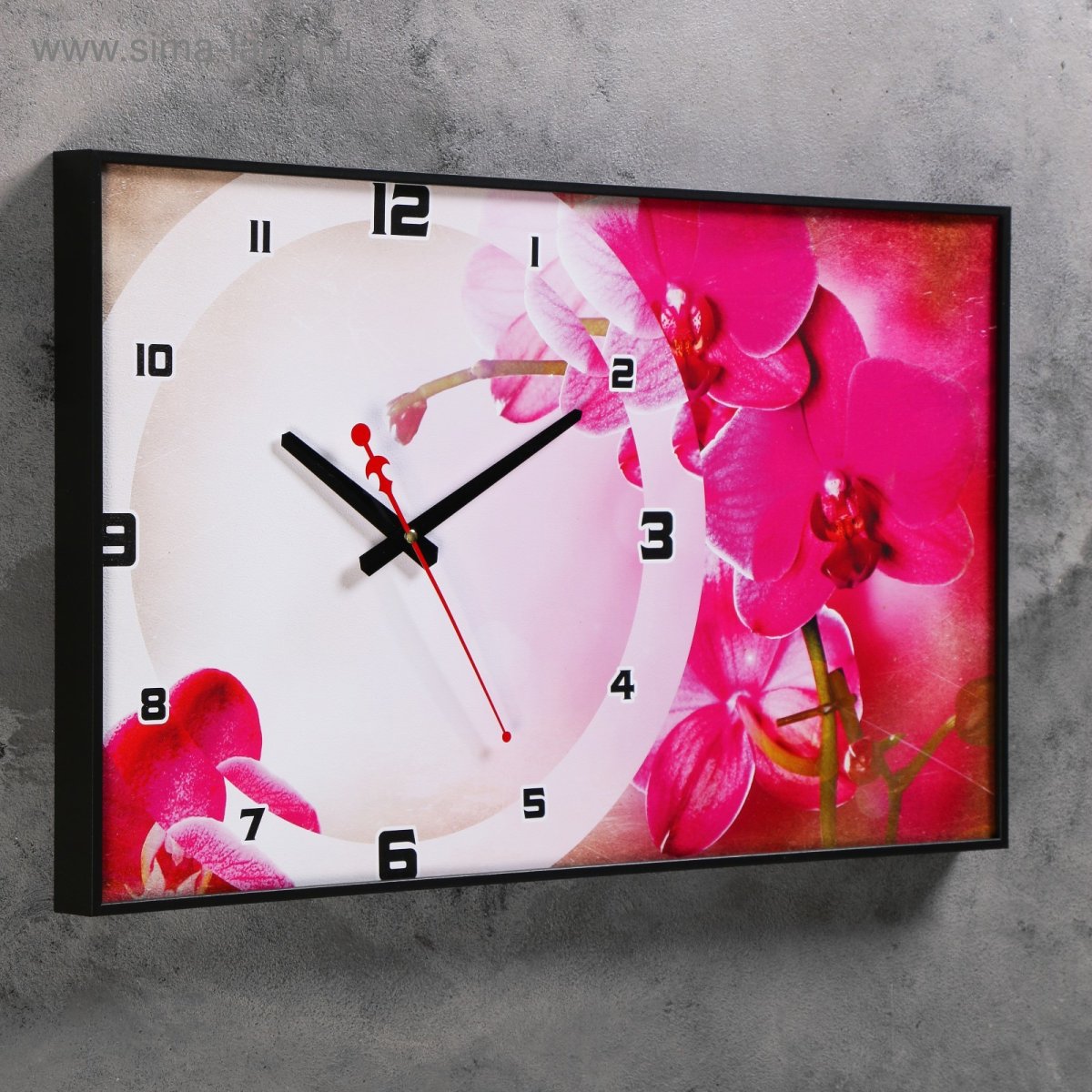 Часы настенные модульные «влюблённая пара на мелководье», 60 × 80 см