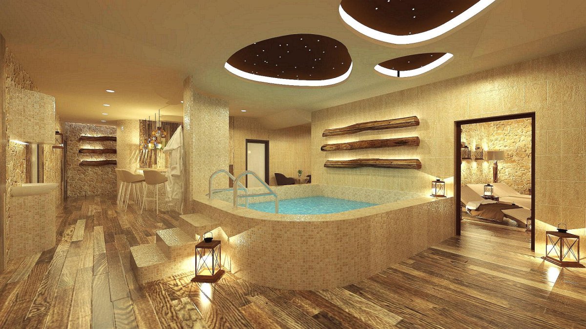 Wellness Spa Center планировка