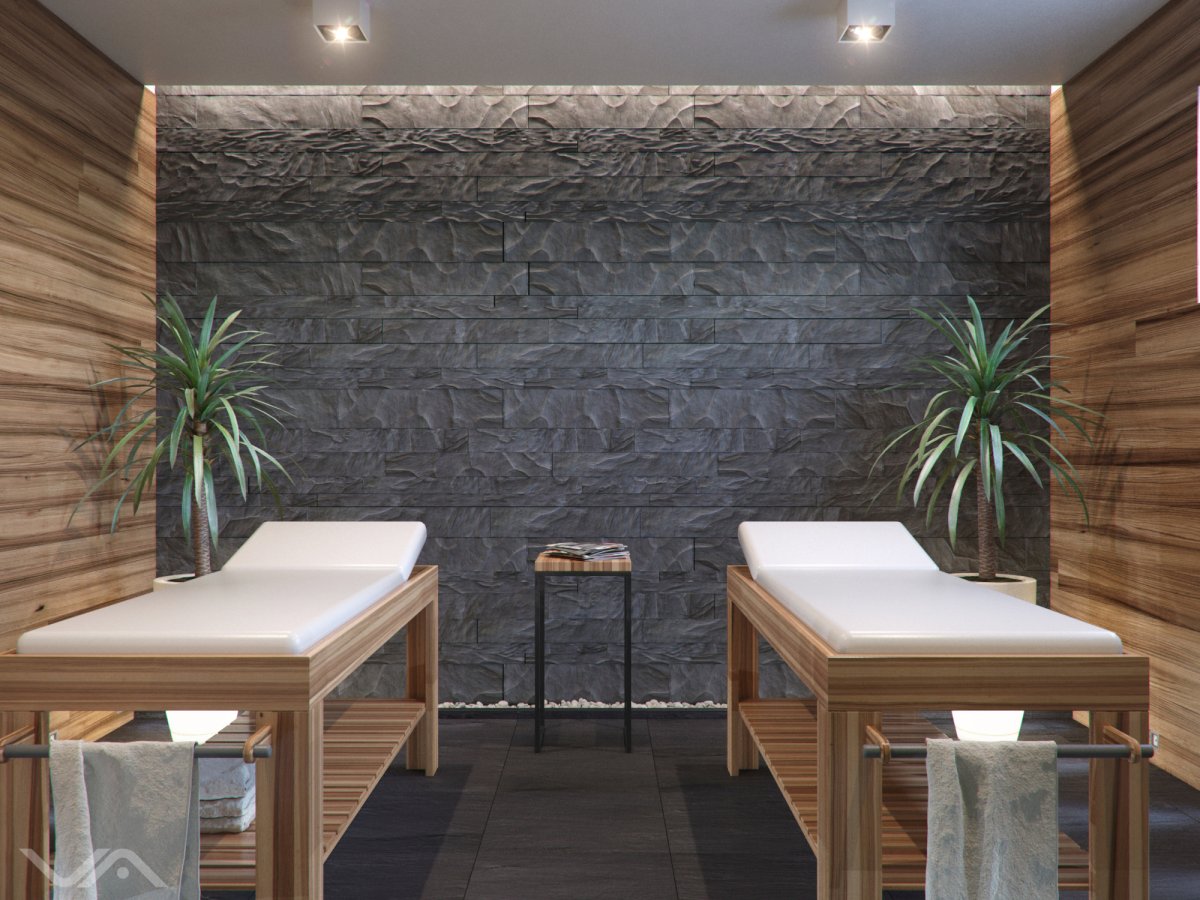 Массажный кабинет в стиле лофт