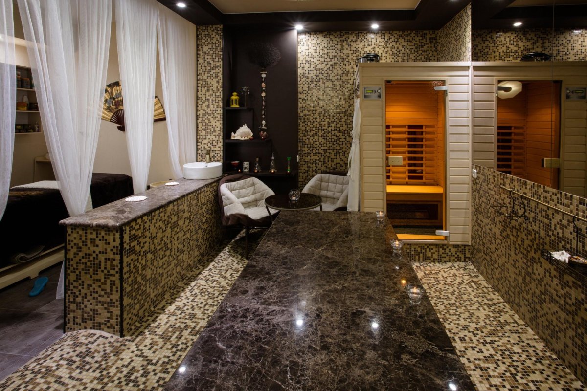 Спа центр интерьер