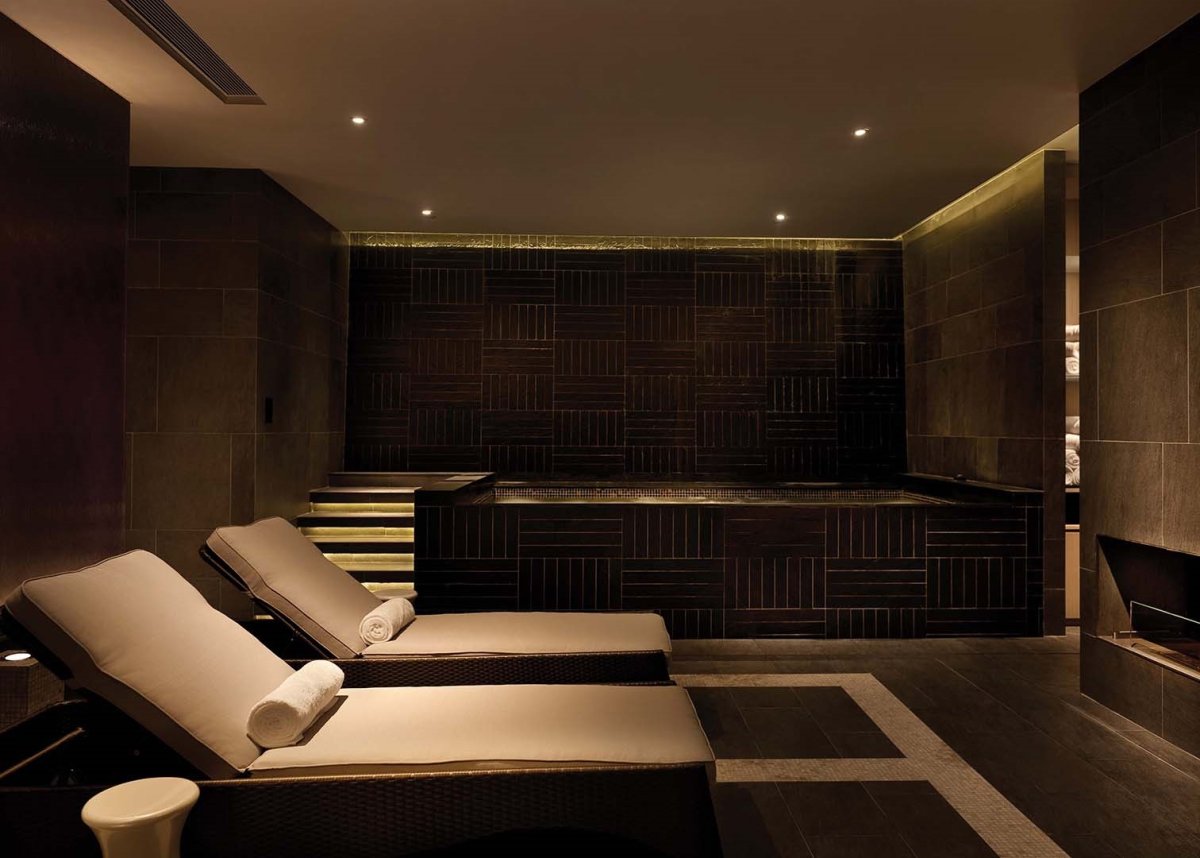 Сауна в массажном салоне