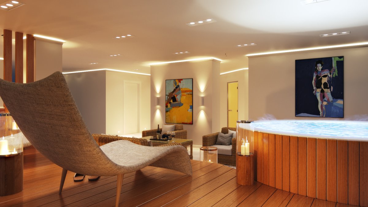 Интерьер массажного кабинета