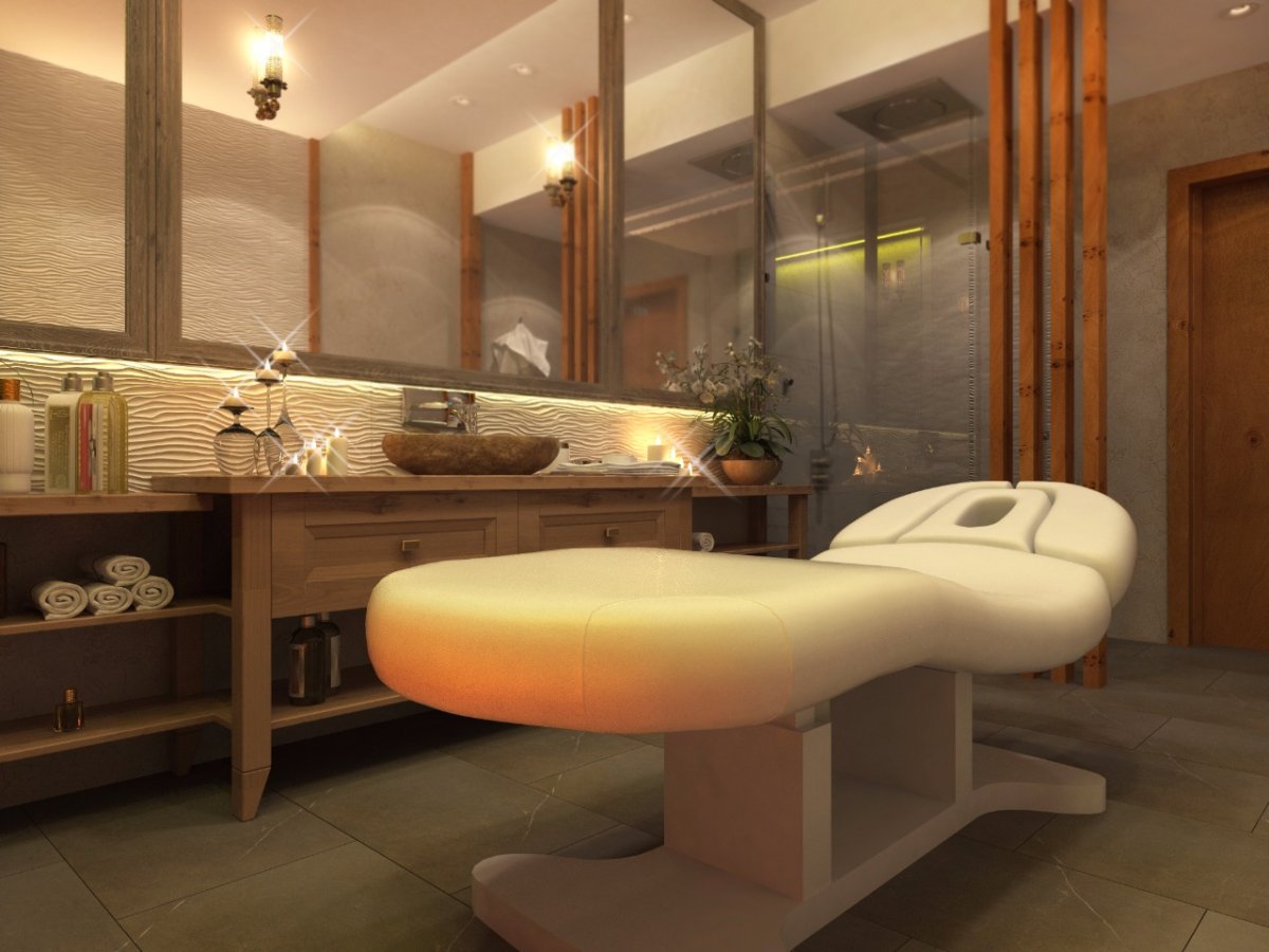 Дизайн интерьера в стиле спа