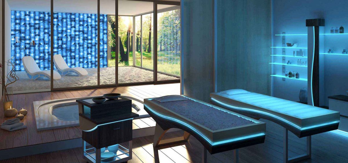 Интерьер сауны