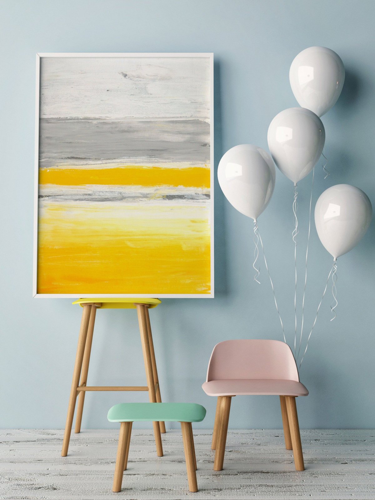 Мокапы постеров в интерьере