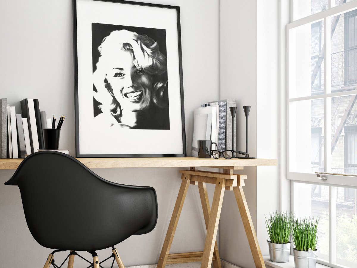 Один Постер в интерьере