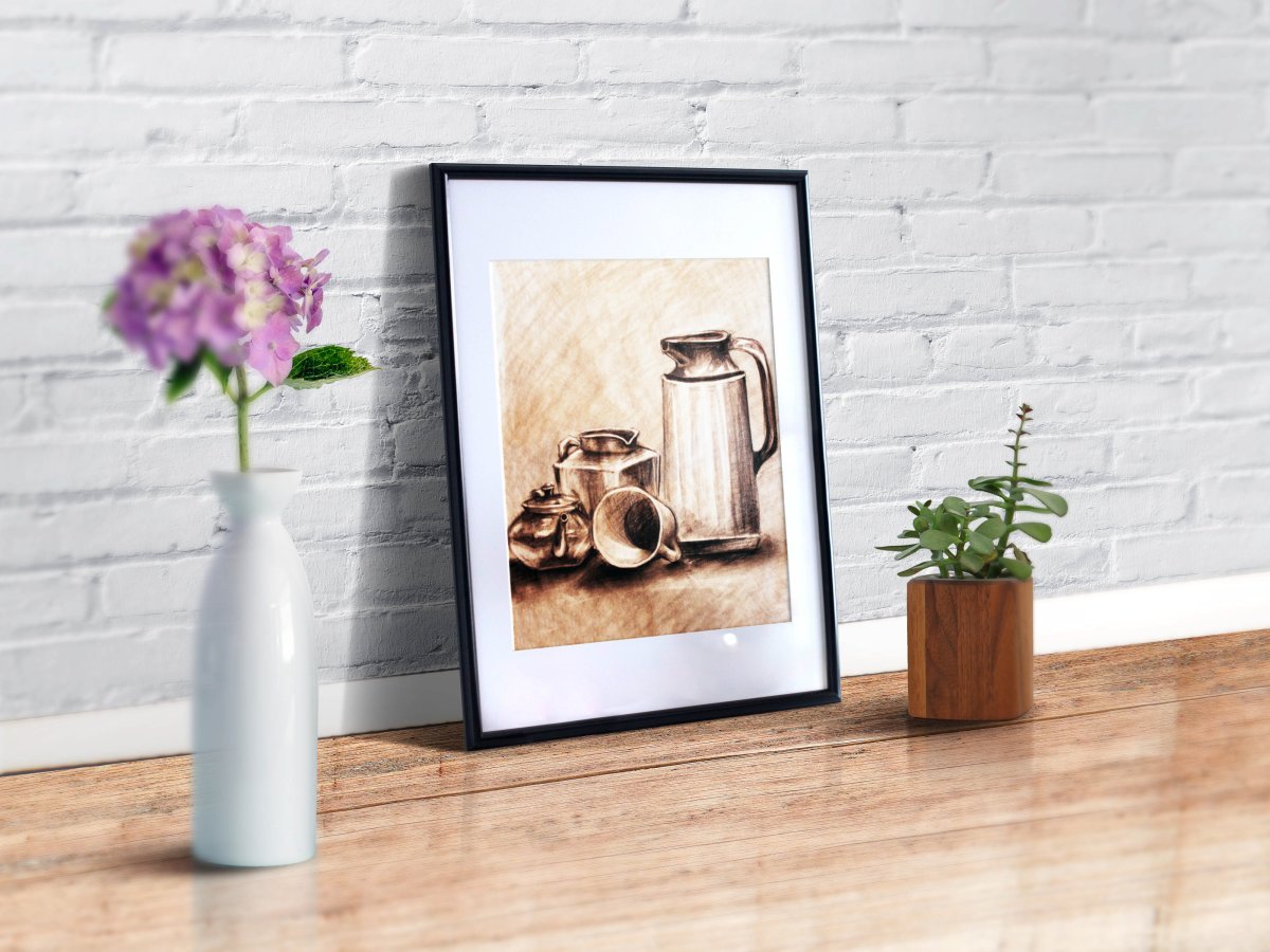 Рамка для постера на столе