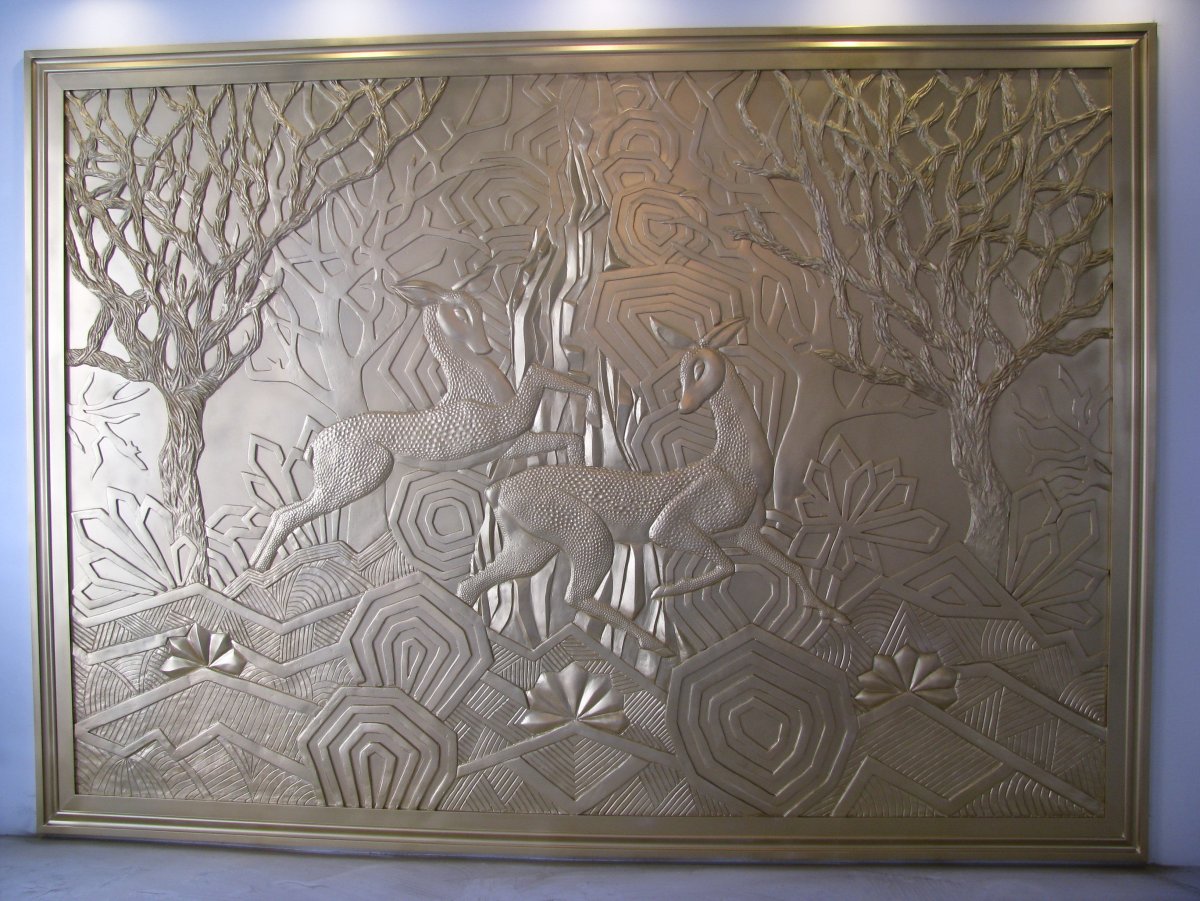 Рельефное панно