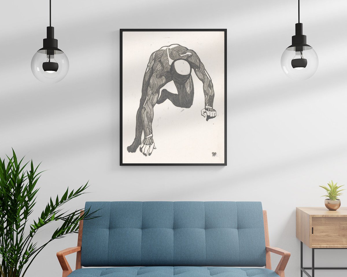 Мокапы постеров в интерьере