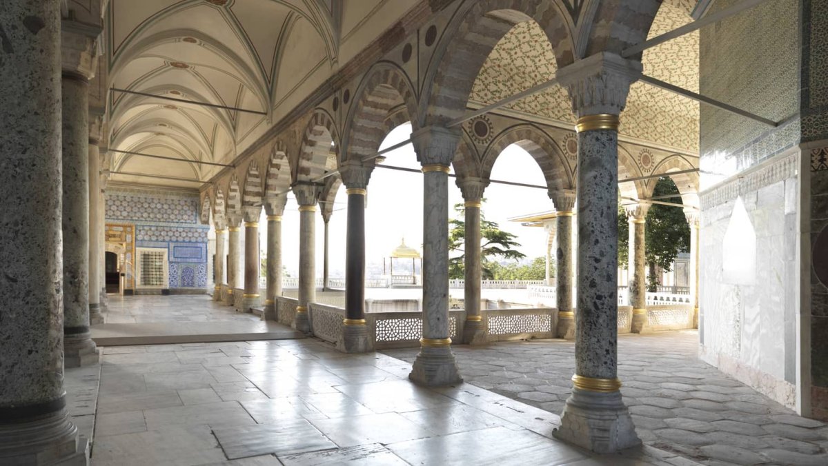 Дворец Топкапы трон Султана