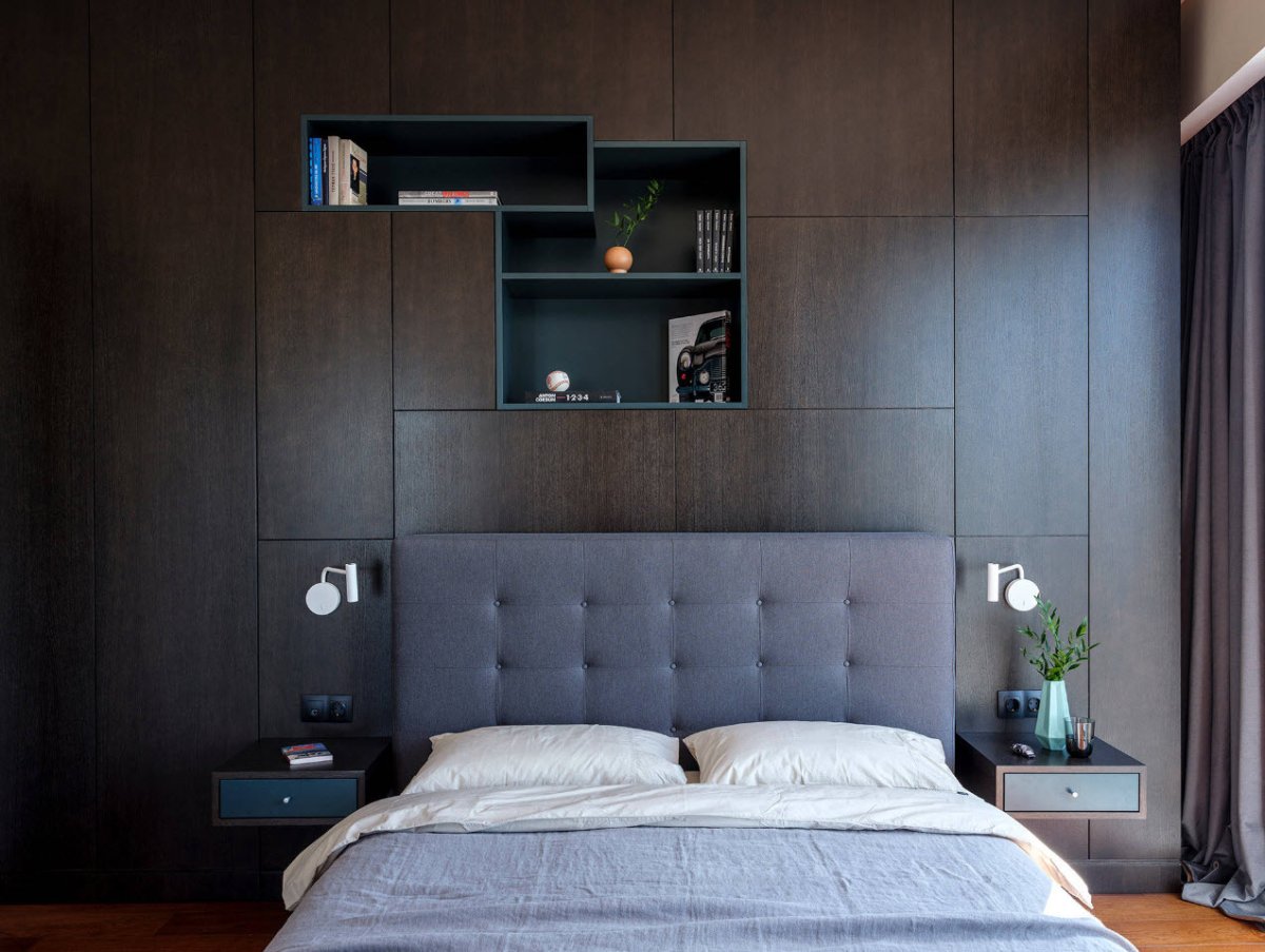 Полки прикроватные в спальню