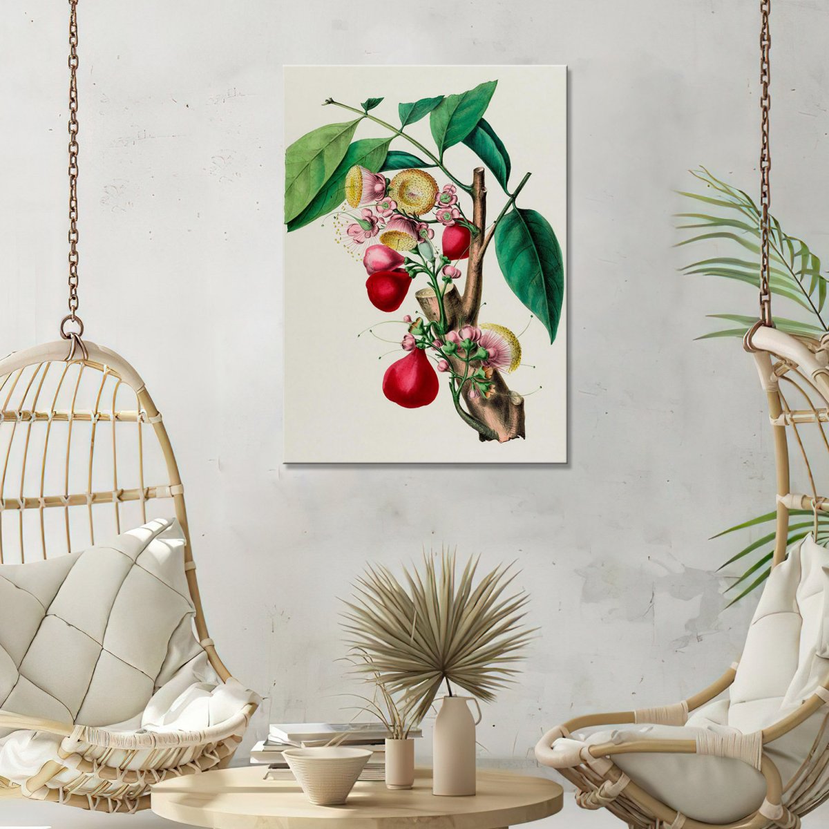 Ботаническая иллюстрация Суккуленты