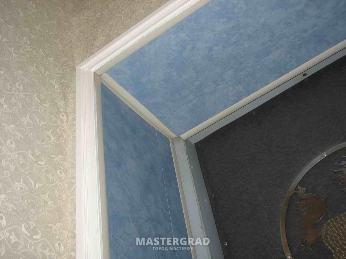 Арочный отделочный уголок