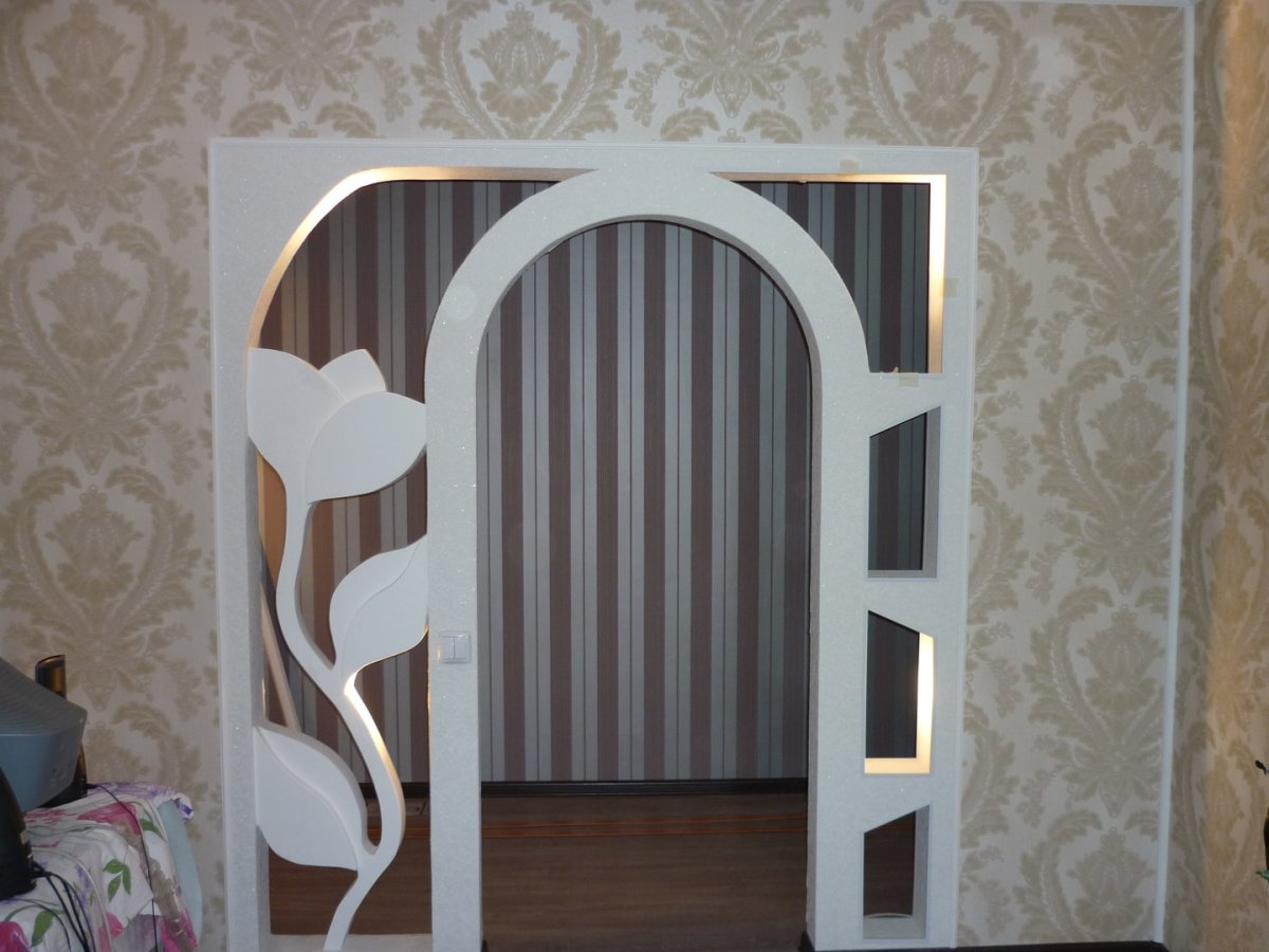 Арка межкомнатная в хрущевке