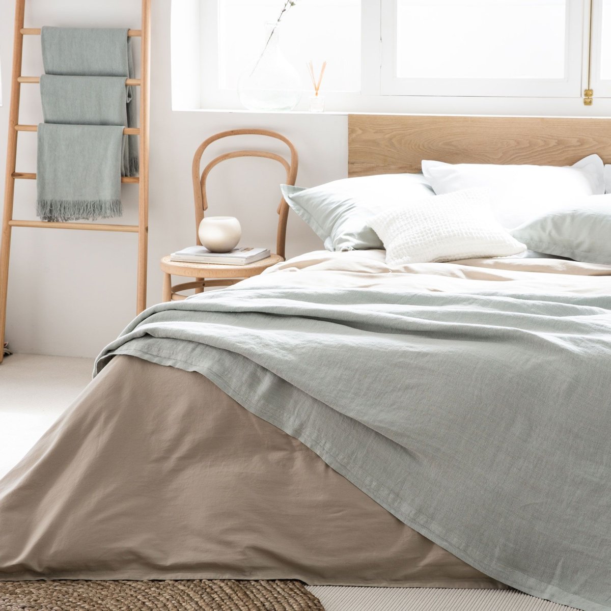 Зара хоум простыни лён