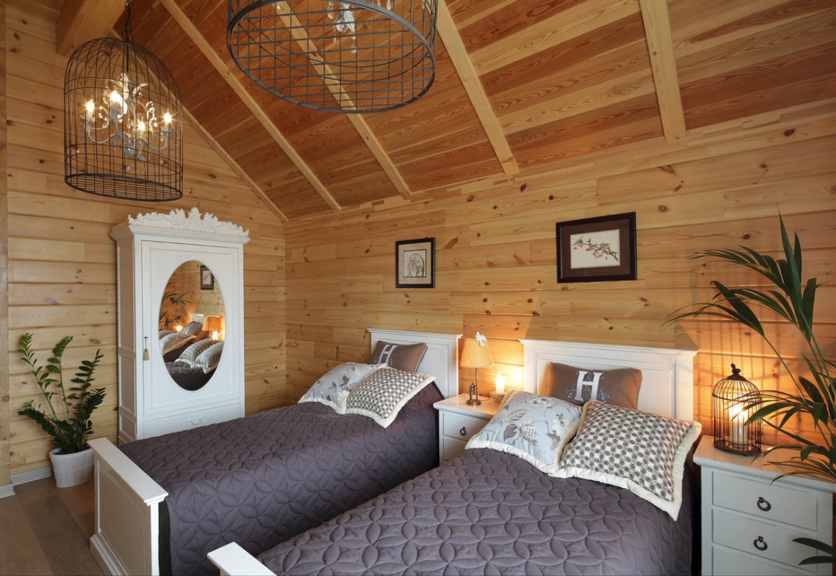 Интерьер дачного домика