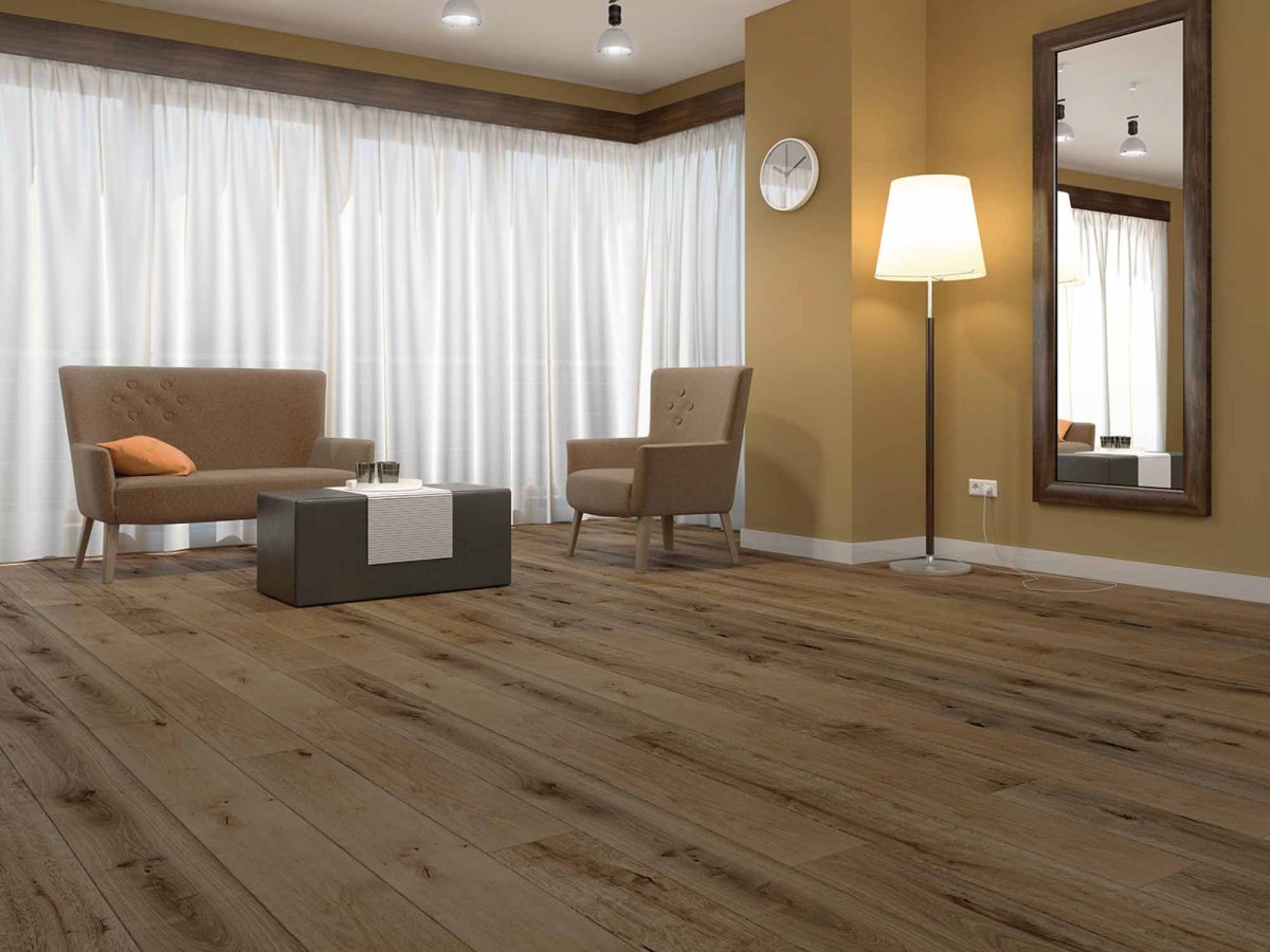 Дубовые полы в доме