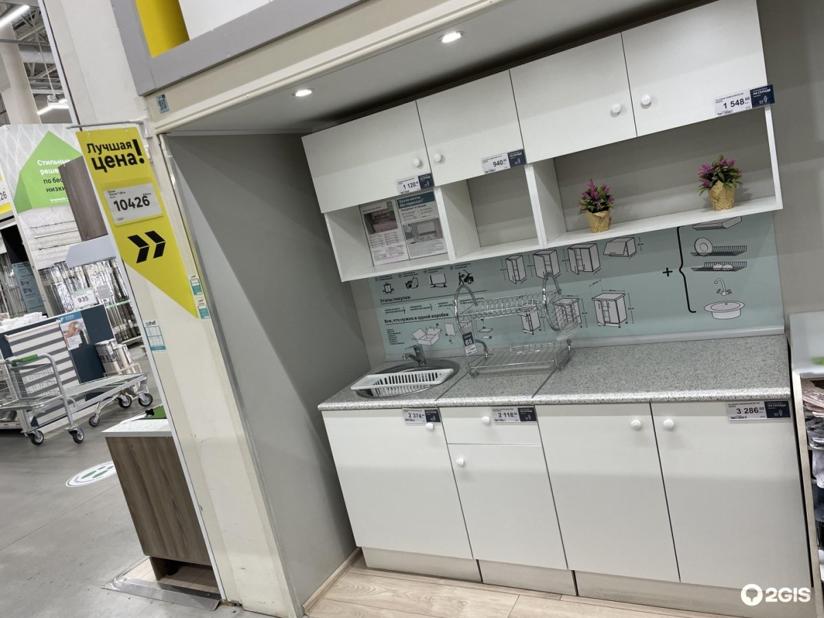 Маленькие кухни с посудомоечной машиной