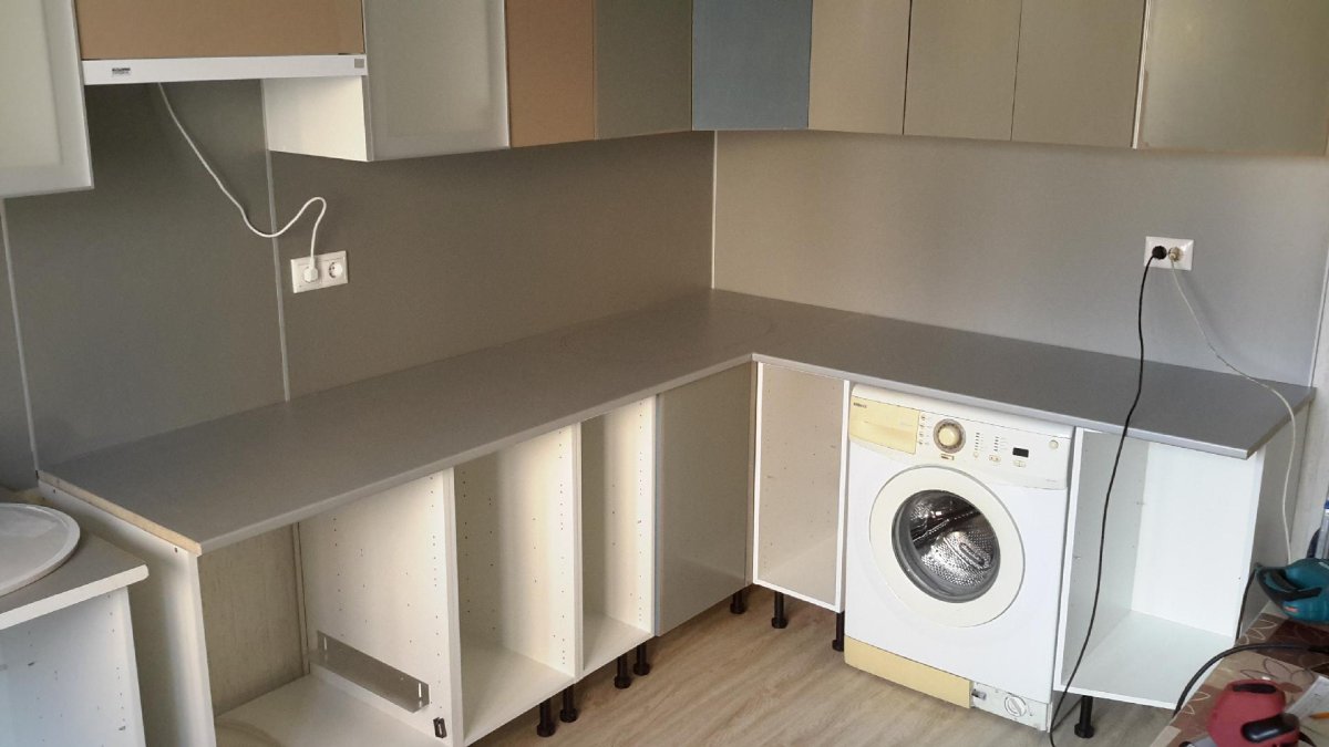 Сборка кухни Леруа Мерлен