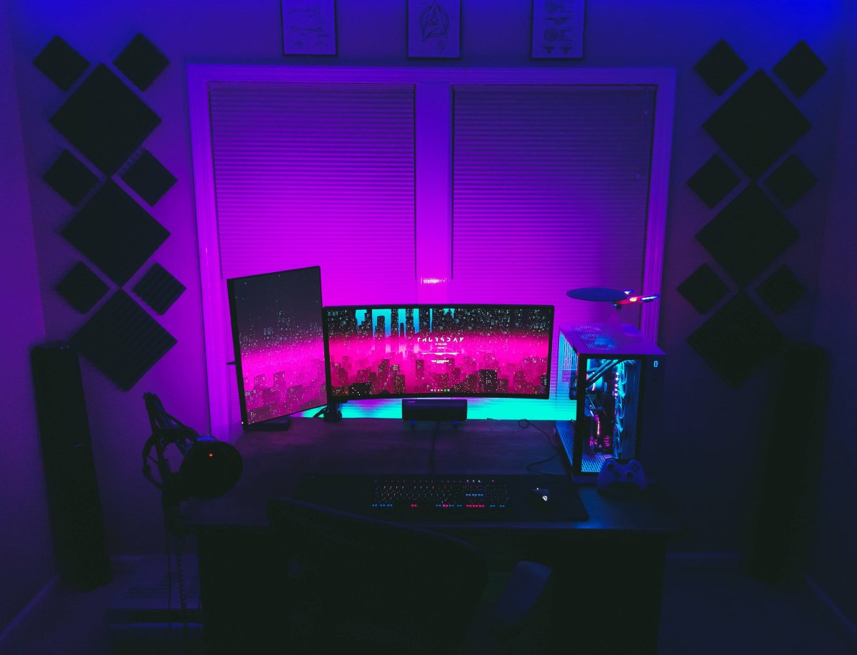 Сетап неоновый