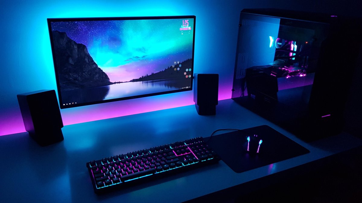 Красивое игровое место ПК