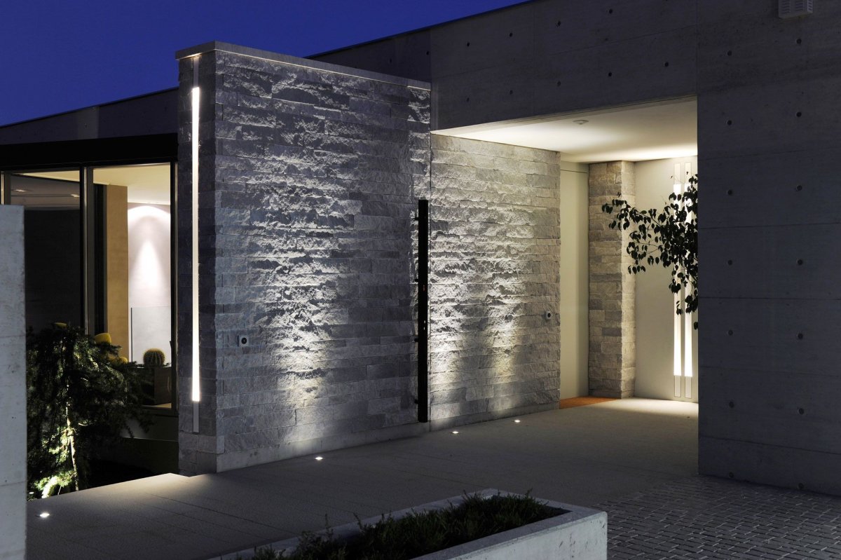 Фасад из бетона