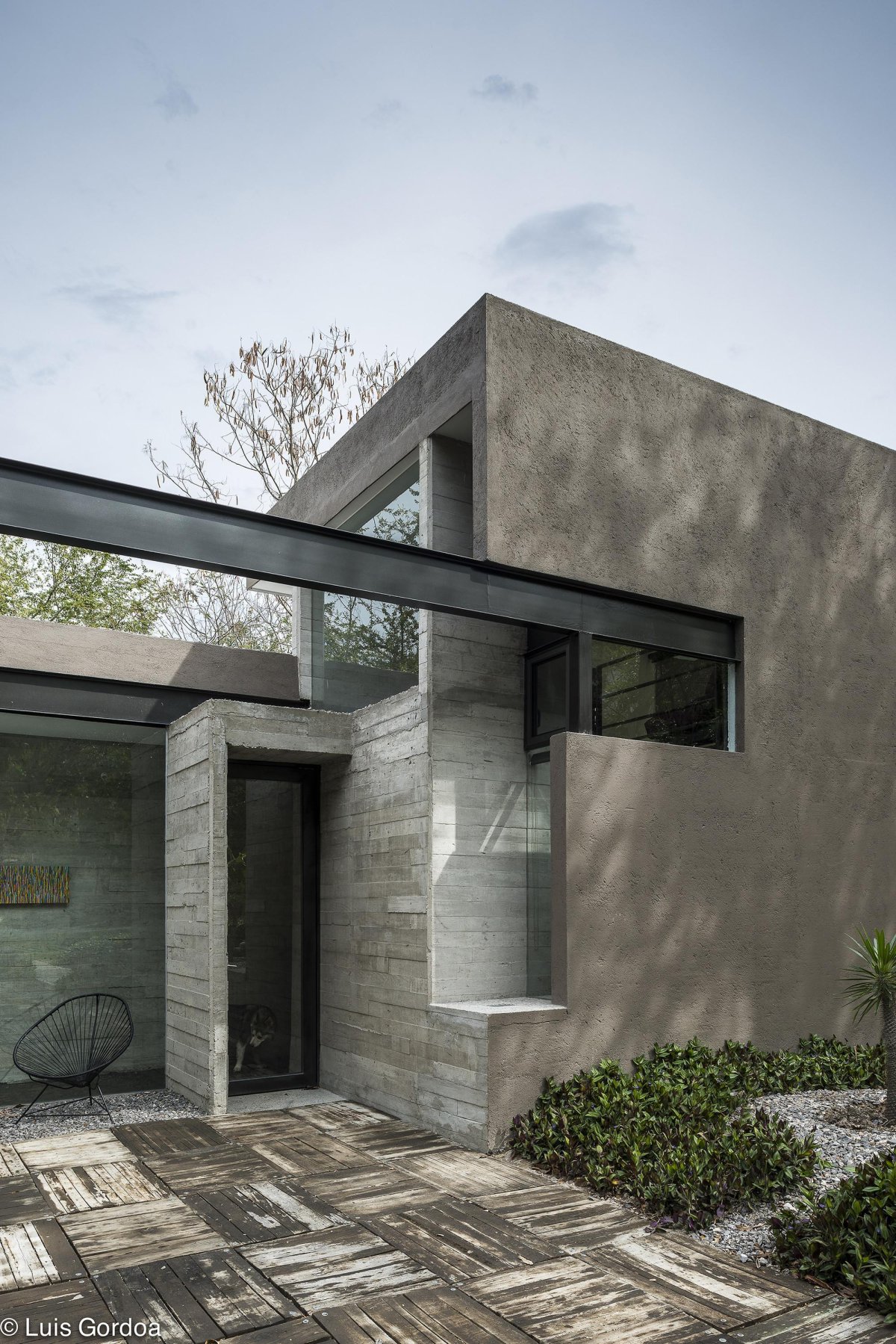 Бетонный дом в стиле Минимализм