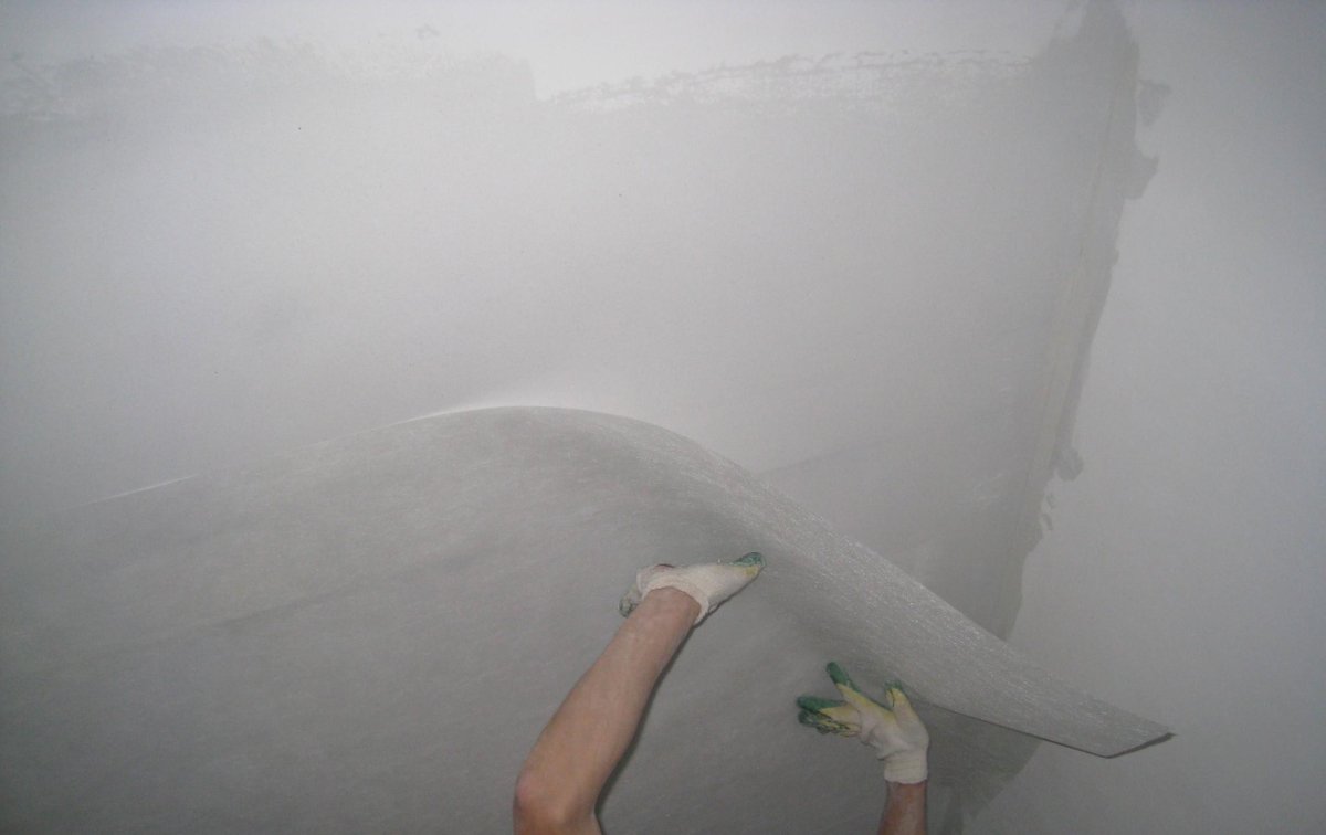 Стеклохолст под покраску