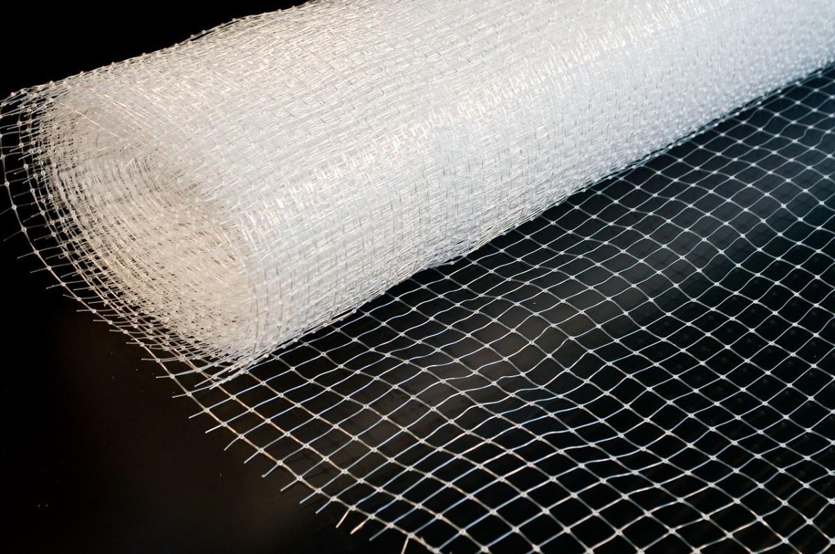 Стеклохолст на потолок