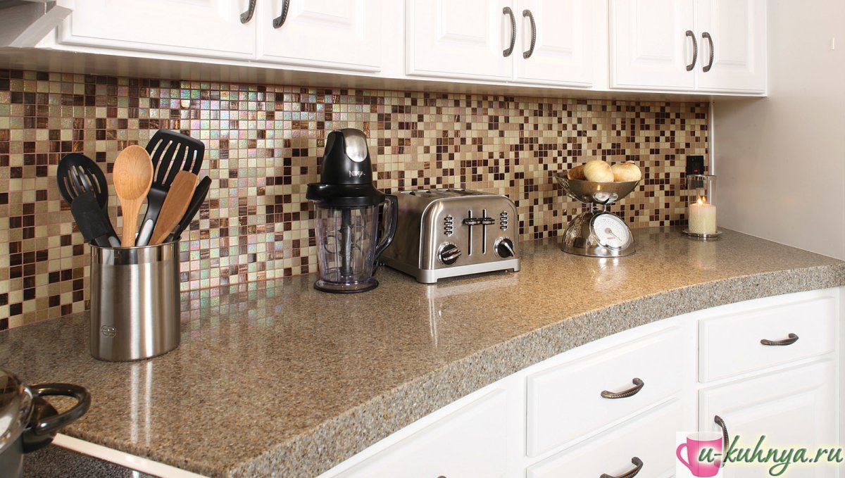 Фартук для кухни «мозаика»