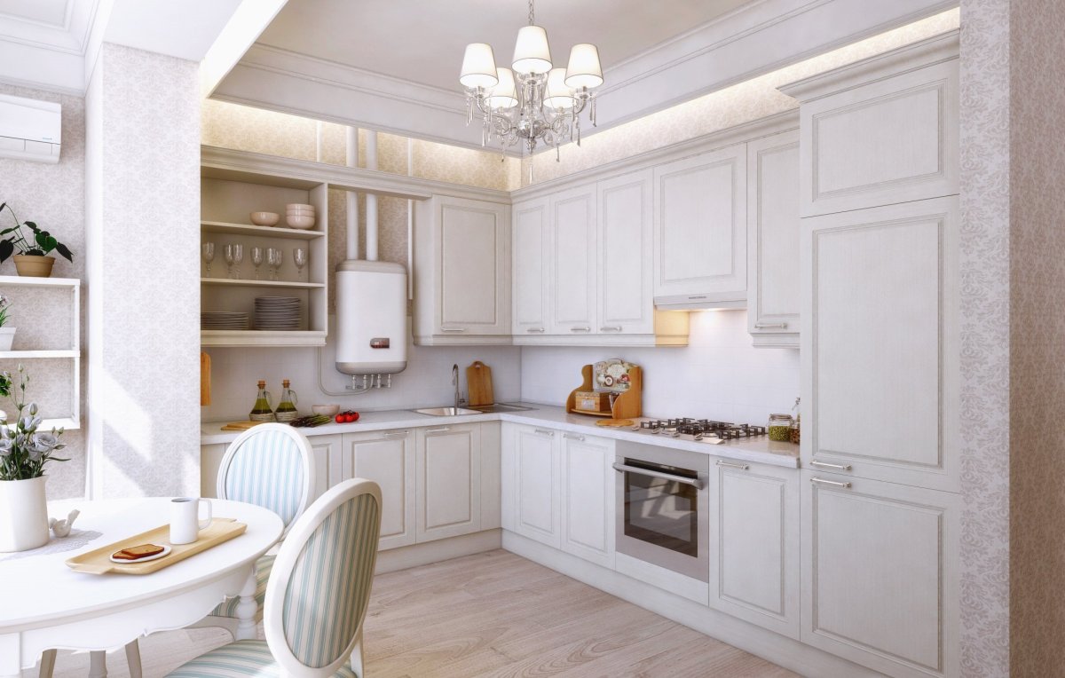 Кухня Нео Классик угловая