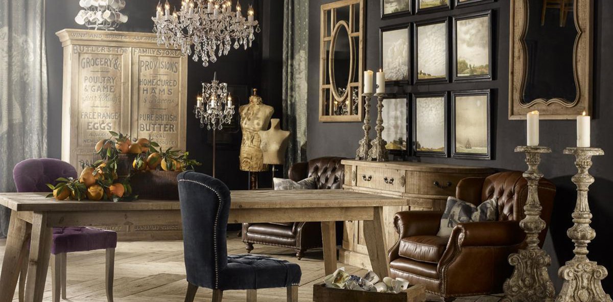 Антиквариат в современном интерьере