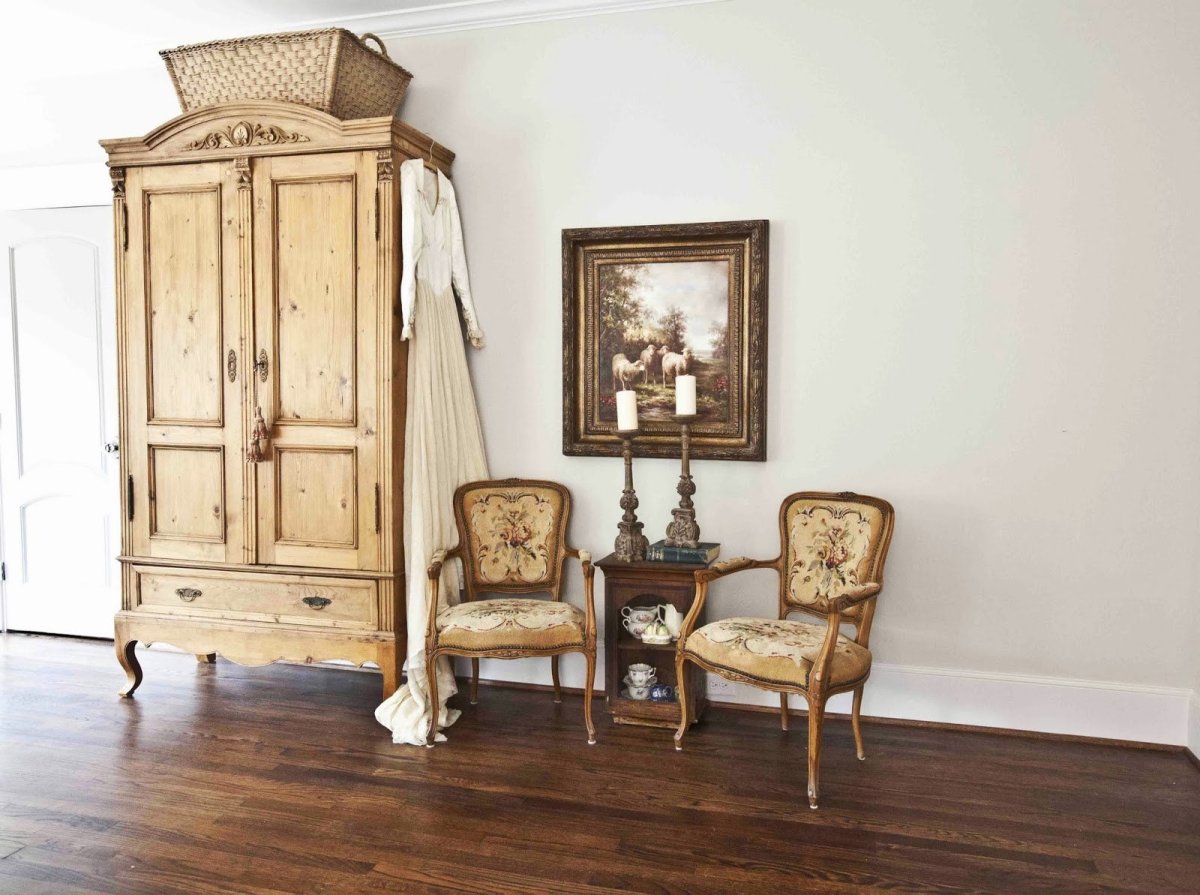 Интерьеры с антиквариатом