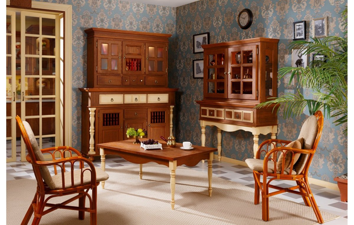 Антикварная мебель в интерьере